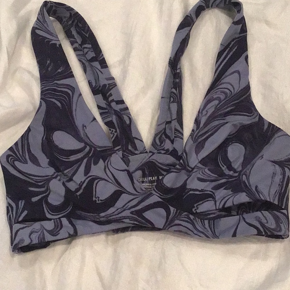 Aerie Chill Play Move Sunnie Bra Size XSmall